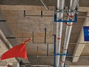 下城管廊支架的安装方法